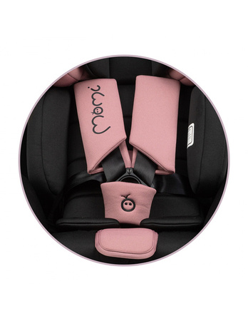 MoMi Urso Fotelik Samochodowy 40-150cm Różowy