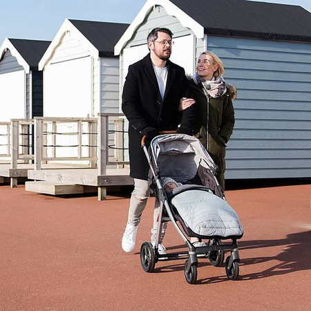 CuddleCo Comfi-Snug Śpiworek Wkładka 2w1 do Wózka Czarny