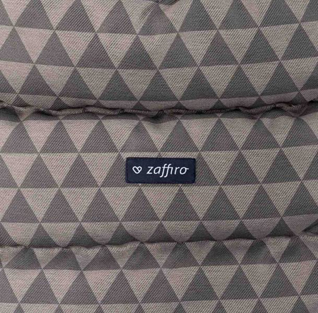 Zaffiro Grow Up 2.0 Śpiworek Do Wózka Plusz Geo Grey