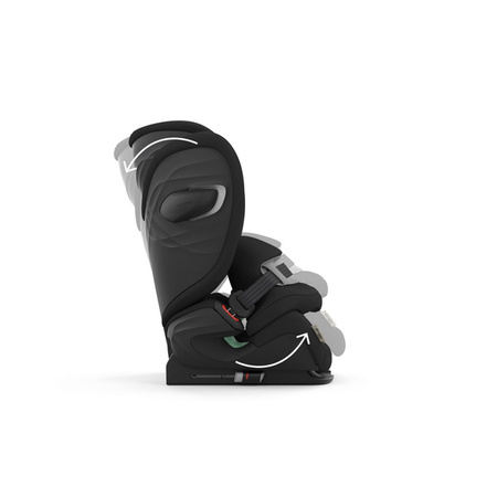 Cybex Pallas G I-Size Plus Fotelik Samochodowy 9-50kg + Tapicerka Letnia Moon Black Plus 2023
