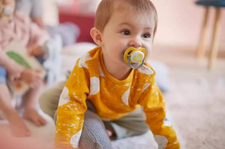 Avent Ultra Air Smoczek Uspokajający 6-18m Air Coll Lemon