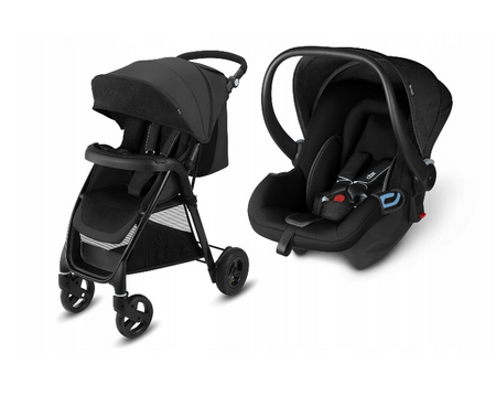 Cybex Misu Air + Shima Wózek Głęboko-spacerowy + Fotelik 0-13kg Smoky Anthracite