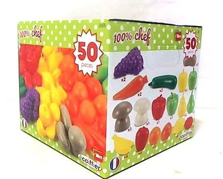 Simba Zestaw Warzyw i Owoców Box 50szt