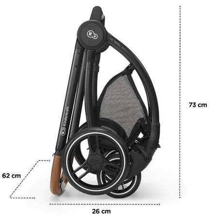 Kinderkraft Evolution Wózek Spacerowy + Cocoon mauvelous pink