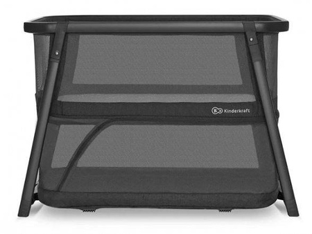 Kinderkraft Sofi Plus Łóżeczko Turystyczne z Funkcją Kojca Grey