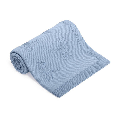 Yoonco Koc Bambusowy 80x100 Dmuchawce Niebieski