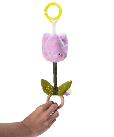 Taf Toys Zawieszka Wibrująca Tulipan Tuli – Aktywna Zabawka z Wibracjami