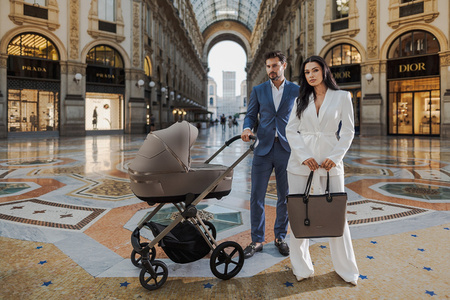 Espiro Miloo 2024 Wózek Głęboko-Spacerowy 117 Cashmere Gray