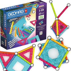 Geomag Glitter Recycled 22 el.