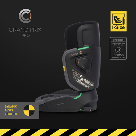 Cavoe Grand Prix Pro Fotelik Samochodowy 15-36kg Iron