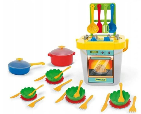 Wader Party World Kuchnia z Akcesoriami w Siatce 31 el.