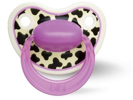 Bibi Zestaw Smoczków Ortodontycznych Happiness 0-6m czerw/róż Tiger