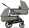 Joolz Geo 3 Twin Wielofunkcyjny Wózek Głęboko-Spacerowy dla Bliźniąt 2w1 Sage Green