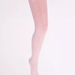 Yoclub! Rajstopy Lycra Pudrowy Róż 140-146