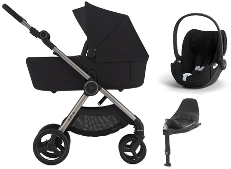 Anex IQ Premium Wózek Głęboko-Spacerowy + Cybex Cloud T I-Size Plus Fotelik Samochodowy + Baza T