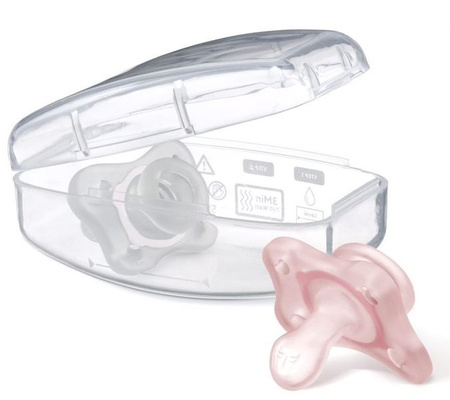 Chicco Smoczek Uspokajający Physioforma Mini Soft Silikonowy 0-2m Boy 2 Szt Girl