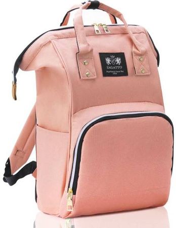 Zagatto ZJMaja2022 Torba Plecak do Wózka Pink