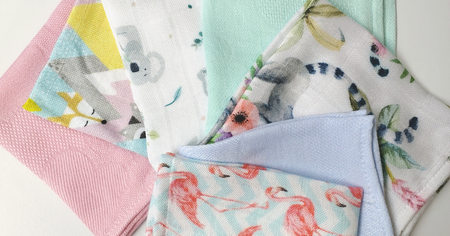 Bocioland Pieluszka Bambusowa 75x75 Liski BOC0319