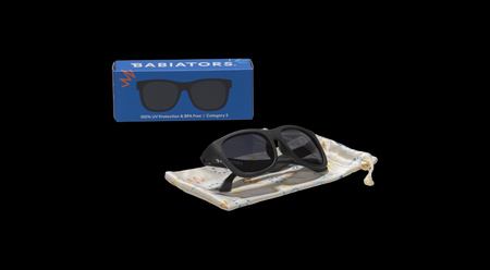 Babiators Navigator O-NAV001-S Smoke Lens Rozmiar 0-2+ Jet Black