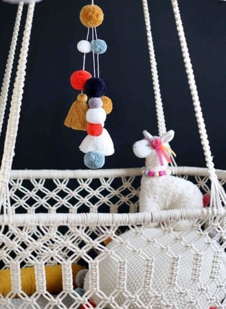 Kikadu Kołyska Podwieszana Ecru