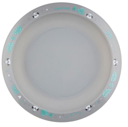 Canpol Babies Zestaw Naczyń Exotic Animals 56/523 Grey