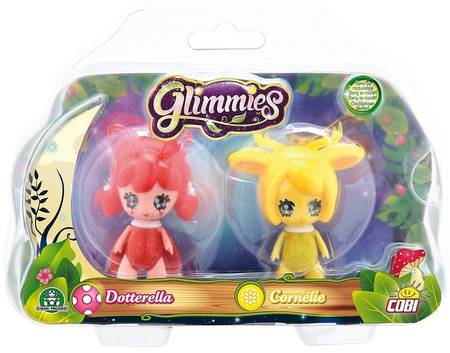 Cobi Glimmies. 2 Figurki Różne Rodzaje