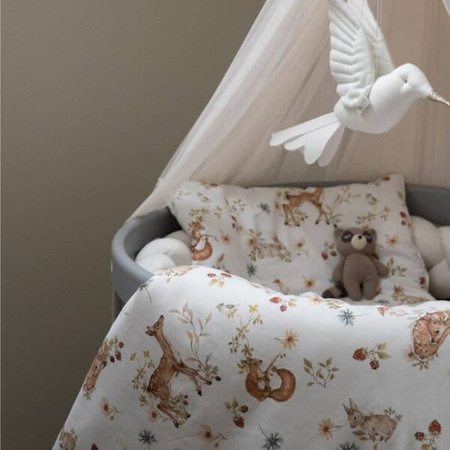 Waldin Pościel Niemowlęca i Rożek 2w1 Polski Las