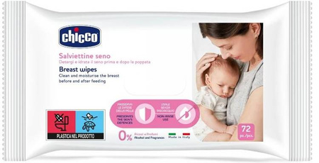 Chicco Chusteczki Do Pielęgnacji Piersi 72 szt.