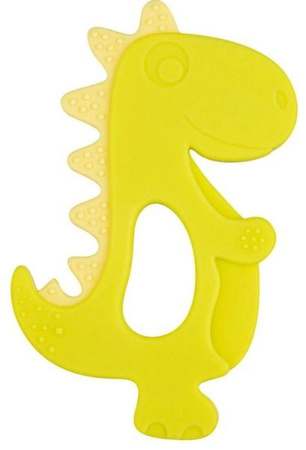 Canpol babies silikonowy gryzak dla niemowląt DINOZAUR
