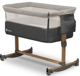 Lionelo Leonie Łóżeczko Dostawne Turystyczne  Stone Grey