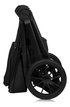 Lionelo Layla Wózek Głęboko-Spacerowy 3w1 Black Onyx