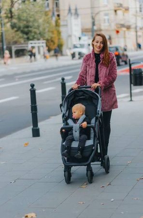 4Baby Moody XXII Wózek Spacerowy 2023 Grey