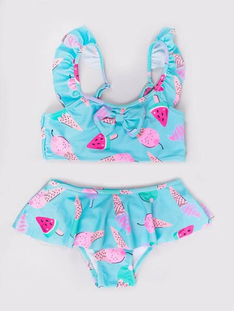 Yoclub! Kostium Plażowy Dziewczęcy 2-częściowy 92-98