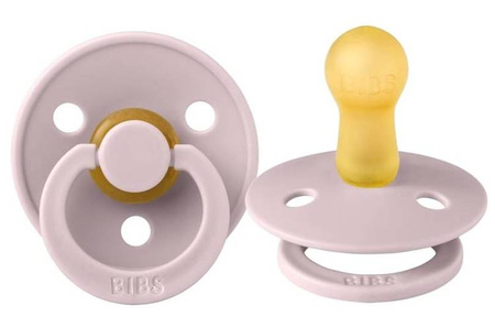Bibs Smoczek Uspokajający Kauczukowy r. M Pink Plum