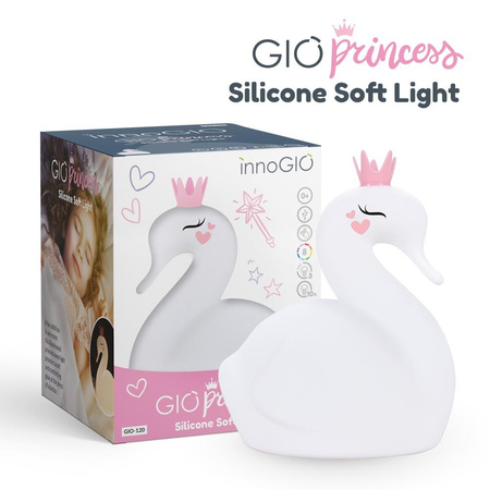 InnoGIO Silikonowa Lampka Nocna GIOprincess Soft Light