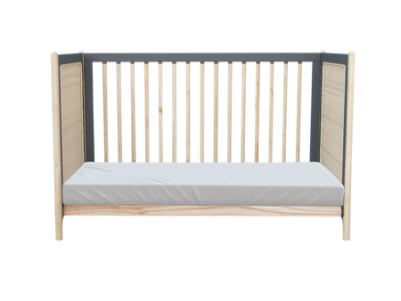 Theo Bebe Oceania Łóżeczko Ratanowe 60x120cm Silex