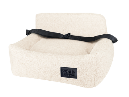 Petto Oi Cozy Single Siedzisko Samochodowe Fotelik Dla Psa Ecru