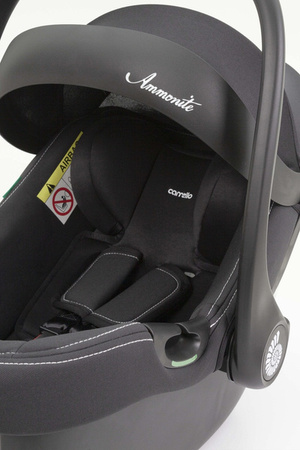 Carrello Ammonite CRL-8801 Fotelik Samochodowy 0-13kg Absolute Black