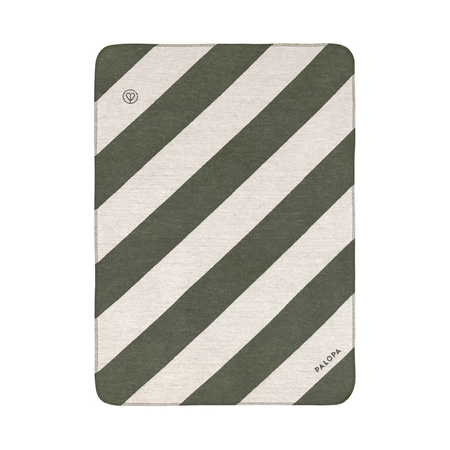 PALOPA Kocyk dla psa Ida M paski dark green