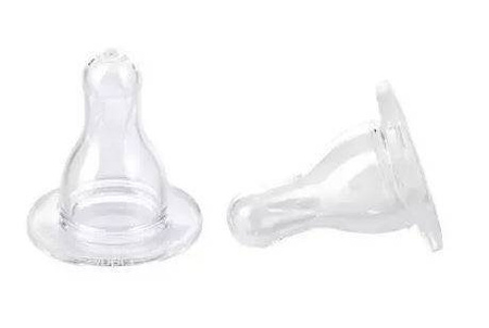 Canpol Babies Smoczek Silikon Okrągły Średni 2szt.