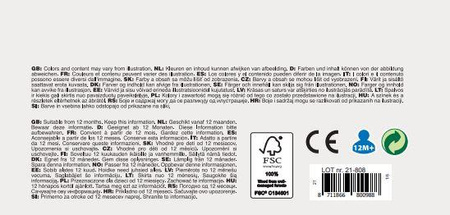 Joueco Drewniany Tygrysek na sznurku