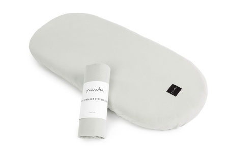 Puuki Prześcieradło Do Gondoli Wózka 35x75cm Jasny Szary