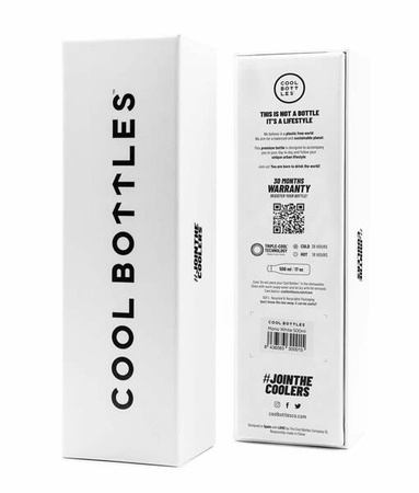 Cool Bottles Butelka termiczna 500 ml Triple cool Vivid Yellow