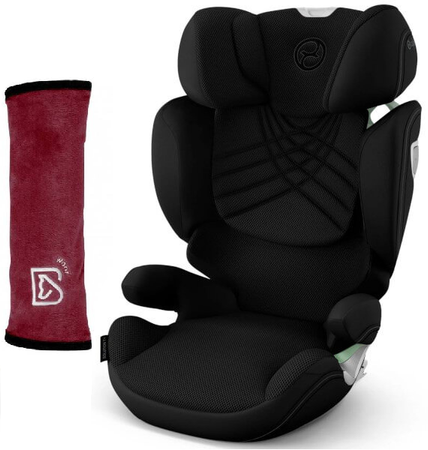 Cybex Solution T i-Fix Fotelik Samochodowy 15-50kg Plus Sepia Black + Babysafe Nakładka Na Pas