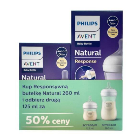 Avent Startowy Zestaw Butelek 125ml + 260ml