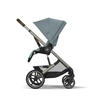 Cybex Balios S Lux 2.0 Wózek Głęboko-Spacerowy Stormy Blue + Cloud G I-Size Fotelik Samochodowy 0-13kg + Baza G + Adaptery