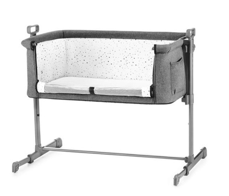 Kinderkraft Neste Łóżeczko Dostawne Grey Melange