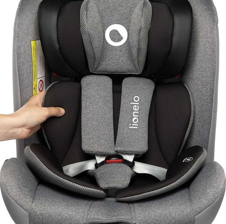 Lionelo Braam Fotelik Samochodowy 0-36 kg RWF Stone