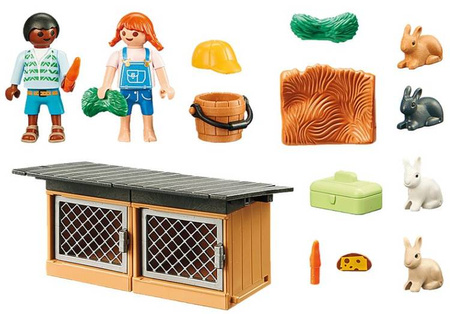 Playmobil Zestaw Upominkowy Karmienie Królików 70675