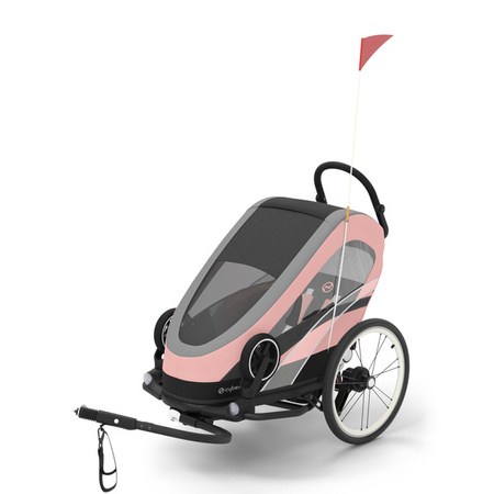 Cybex Zeno Bike Przyczepka Rowerowa Light Pink